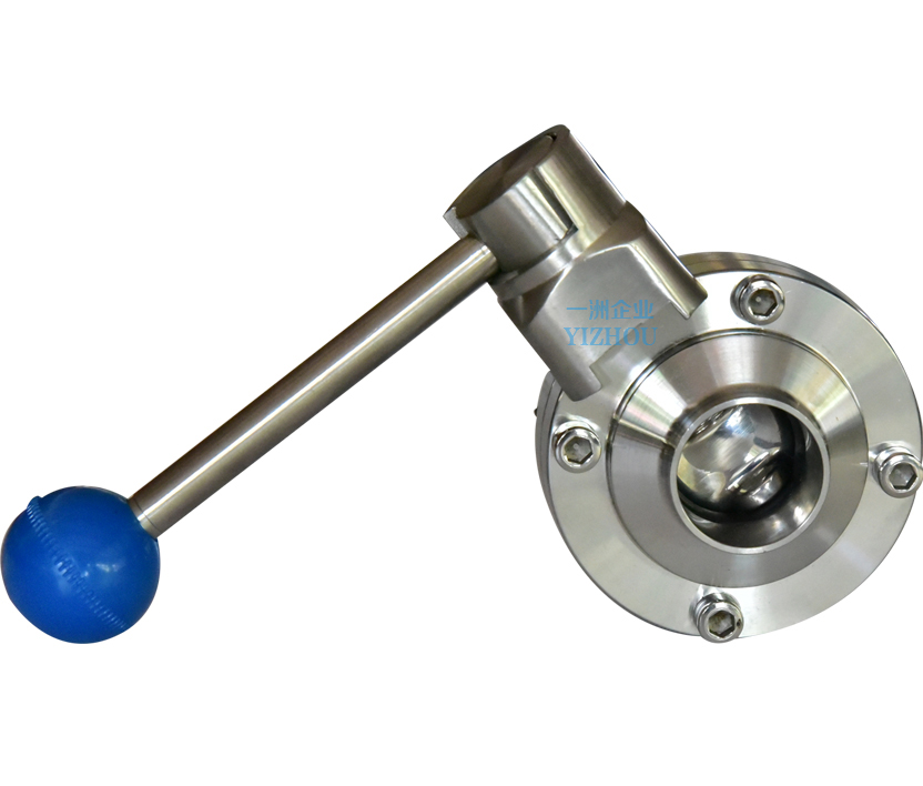 卫生级焊接式蝶阀