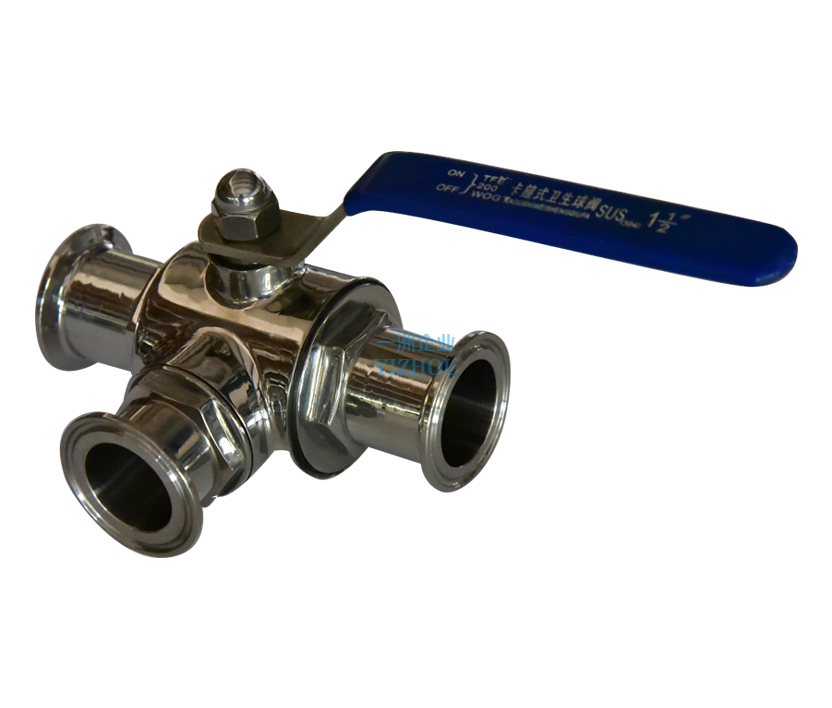 卫生级三通快装